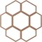 Ekena Millwork Florin Wood Fretwork Pierced Ceiling Medallion, Wood (Paint Grade), 30"OD x 10 1/2"ID x 3/8"T CMWP30X30X0375FOMF - alternate 4